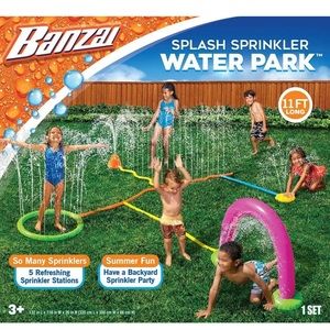 Banzai Splash Sprinkler Water Park NIB